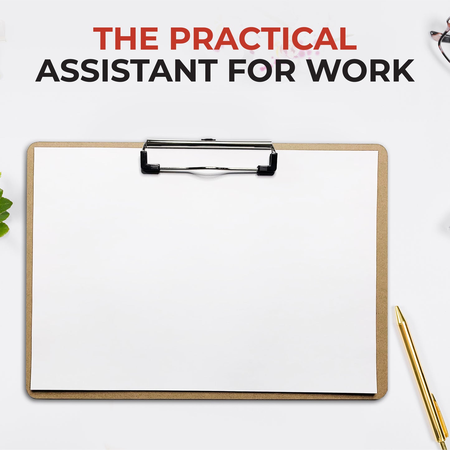 Pack of 12 A4 Wooden Horizontal Clipboards by Janrax