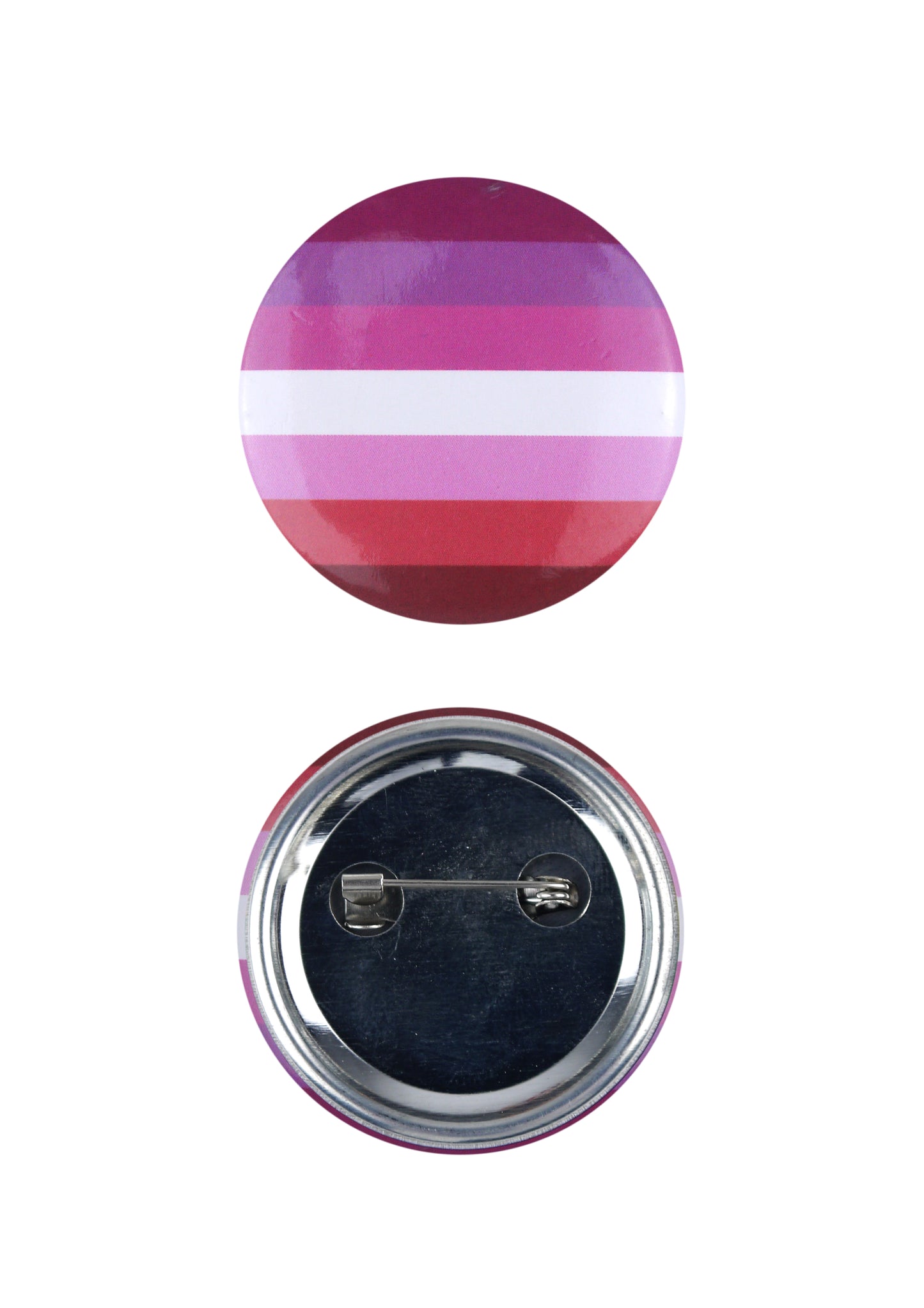 Pack of 100 Lesbian Pride Badge 4cm
