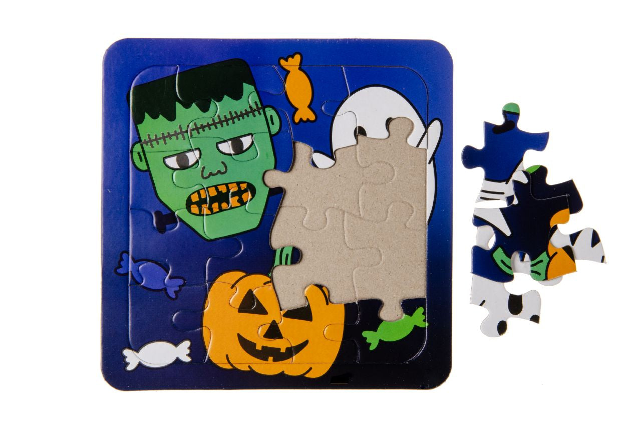 Pack of 12 Halloween Mini Puzzle Games