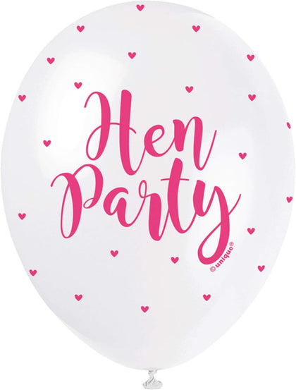 Pack of 5 Hen Party 12