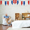 Red White and Blue 7m Bunting