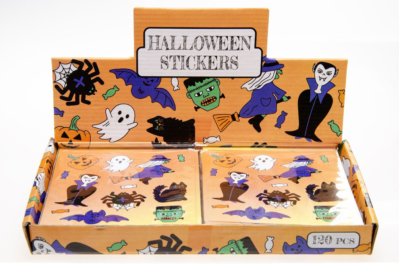 Pack of 12 Pieces Halloween Stickers