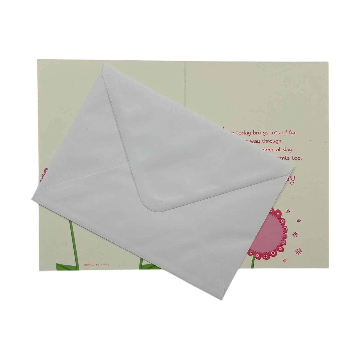 To Nan Juvenile Fairy & Flower Design Birthday Card