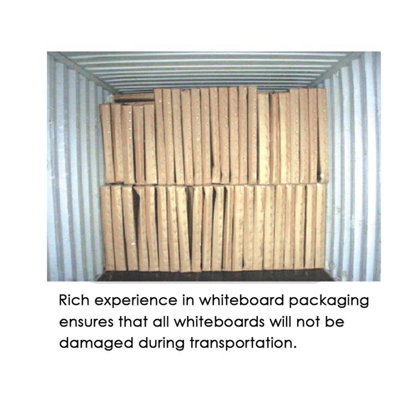 Aluminum Frame Magnetic Horizontal Vertical Whiteboard 45 x 60cm