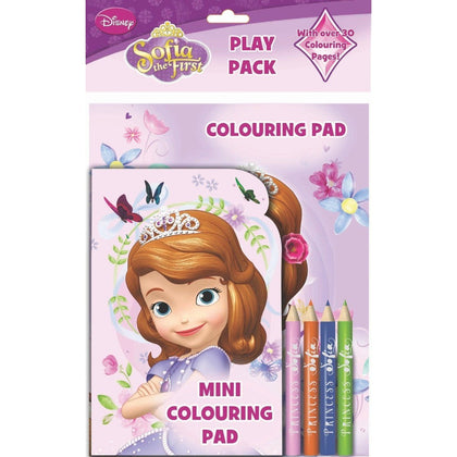 Disney Sofia The First: Play Pack (Colouring Pads & Pencils)
