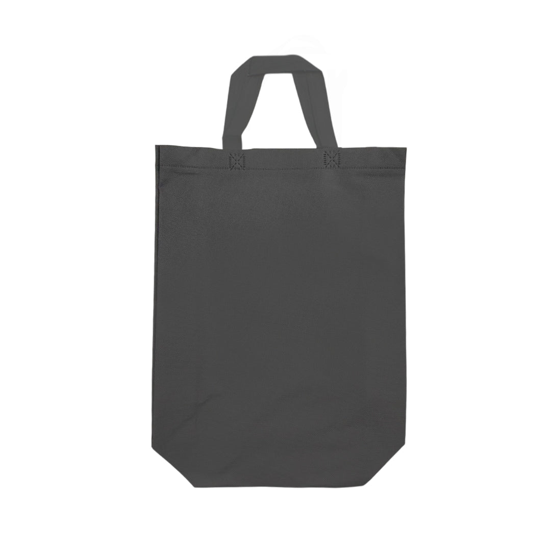 Pack of 25 Grey Coloured 35x41x12cm Non-Woven Bags with Handle