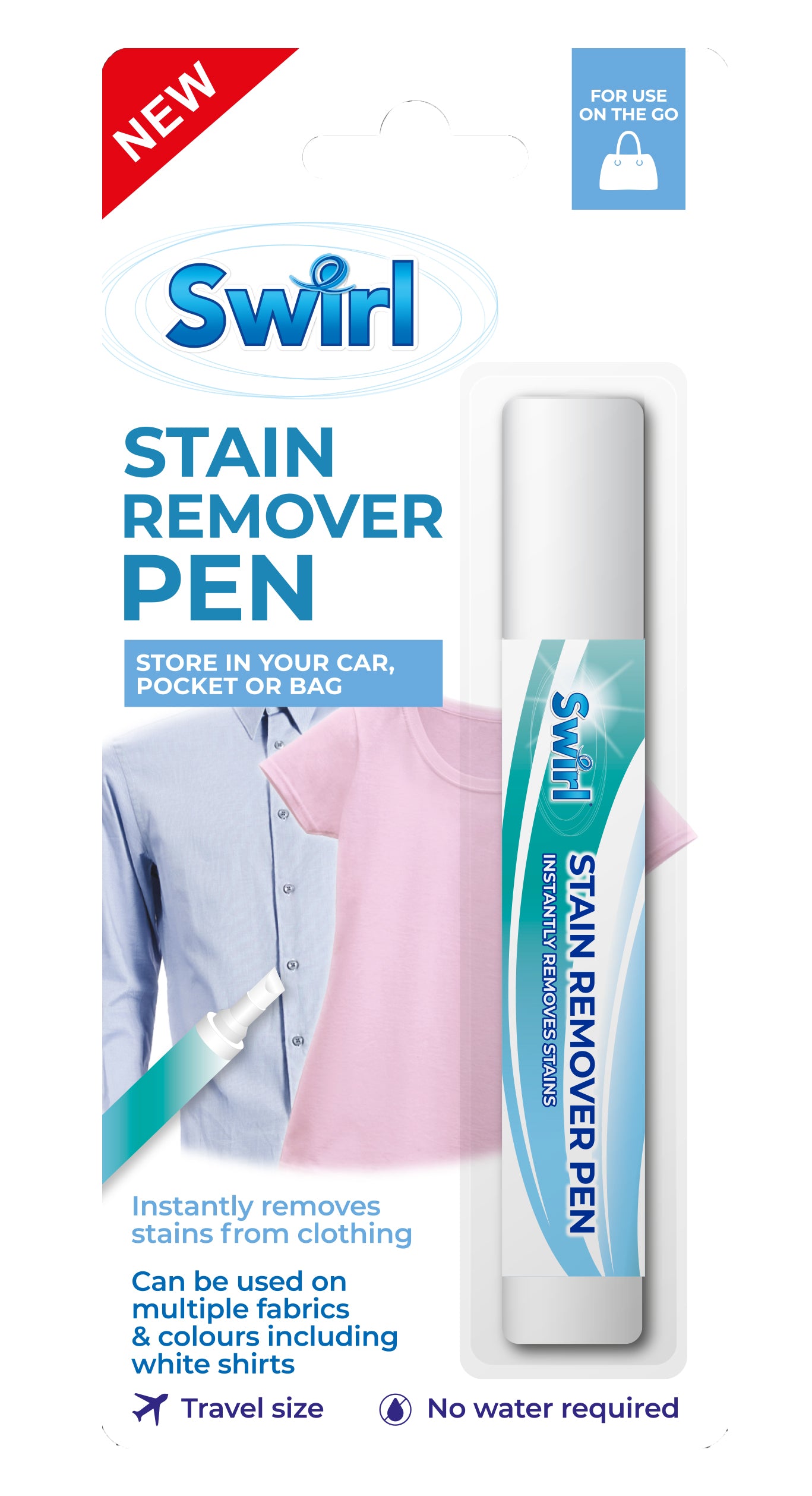 Stain Remover Pen - Instant On The Go Liquid Stain Remover Travel Pen