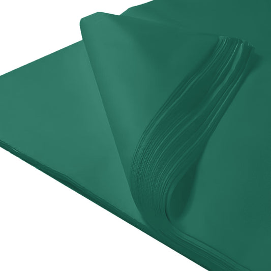 Green Tissue Paper 500 x 750mm 480 Sheets Per Ream - Ideal for Gift Wrapping and Flourists