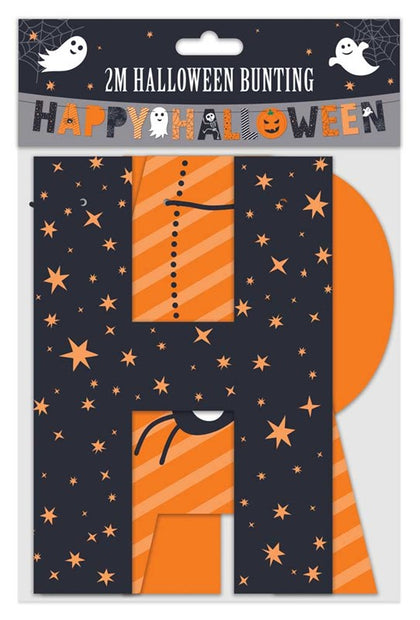 2m Happy Halloween Paper Bunting
