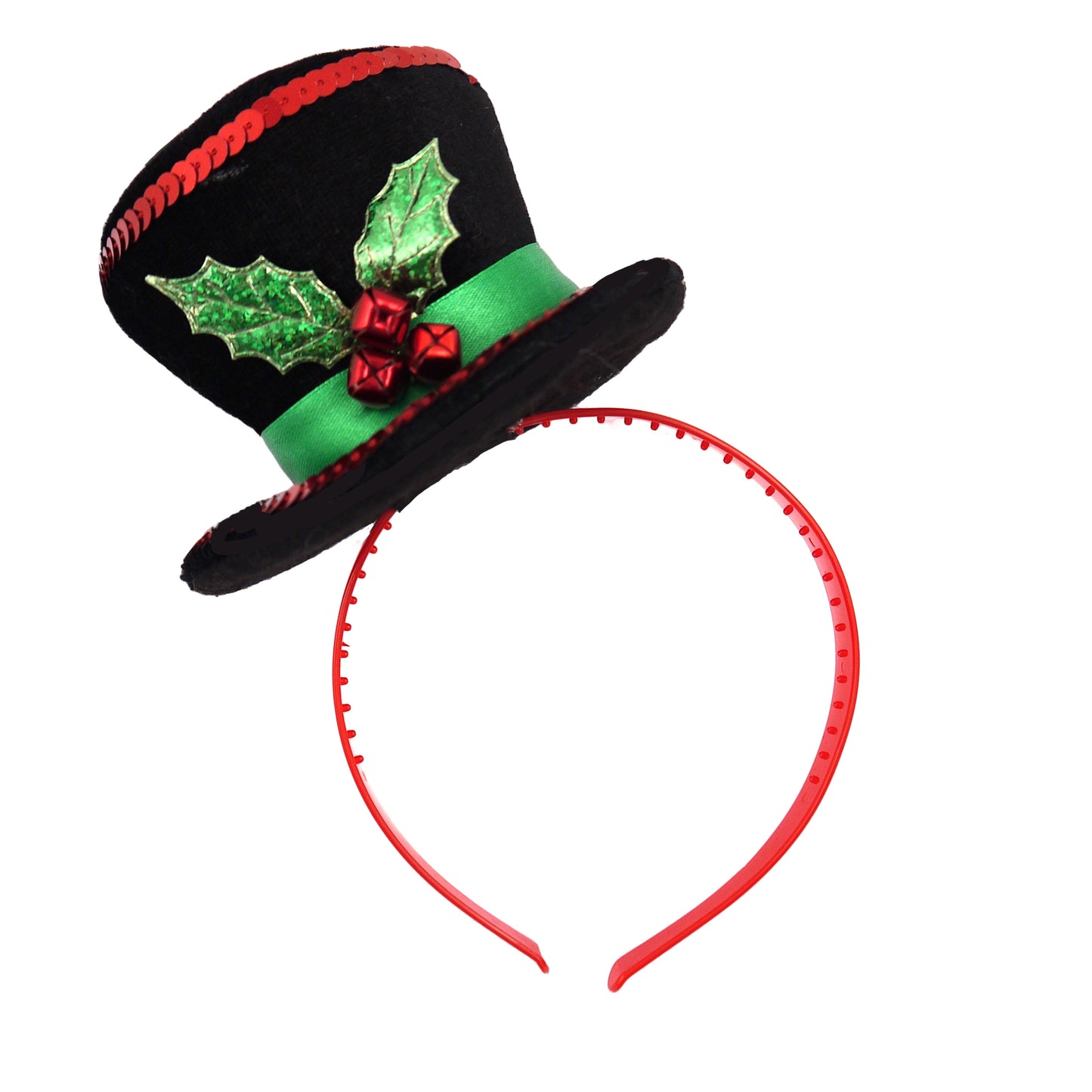 Mini Snowman with Holly Headband