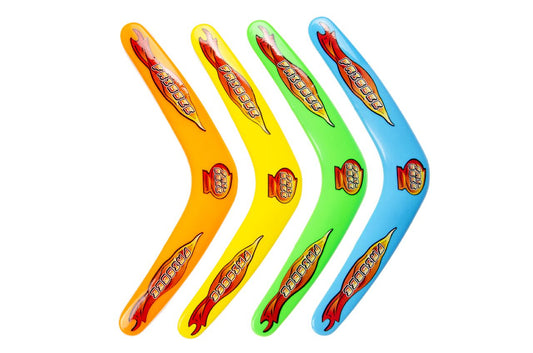 Pack of 12 Plastic Boomerangs