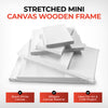 Stretched Mini Canvas Wooden Frame 280gsm 13x18cm