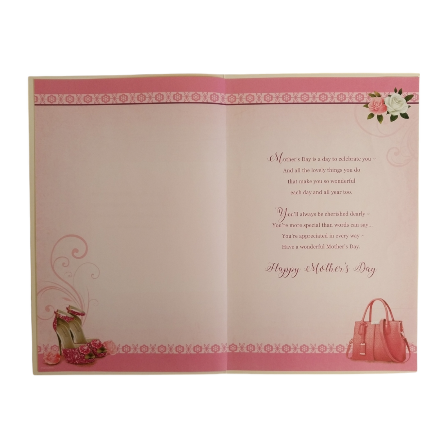 For A Special Wife Shoes And Purse Design Mother's Day Card