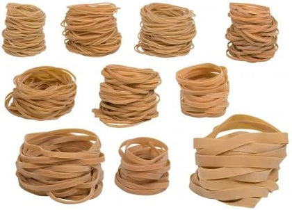 Q-Connect Rubber Bands Assorted Sizes 500g KF10577