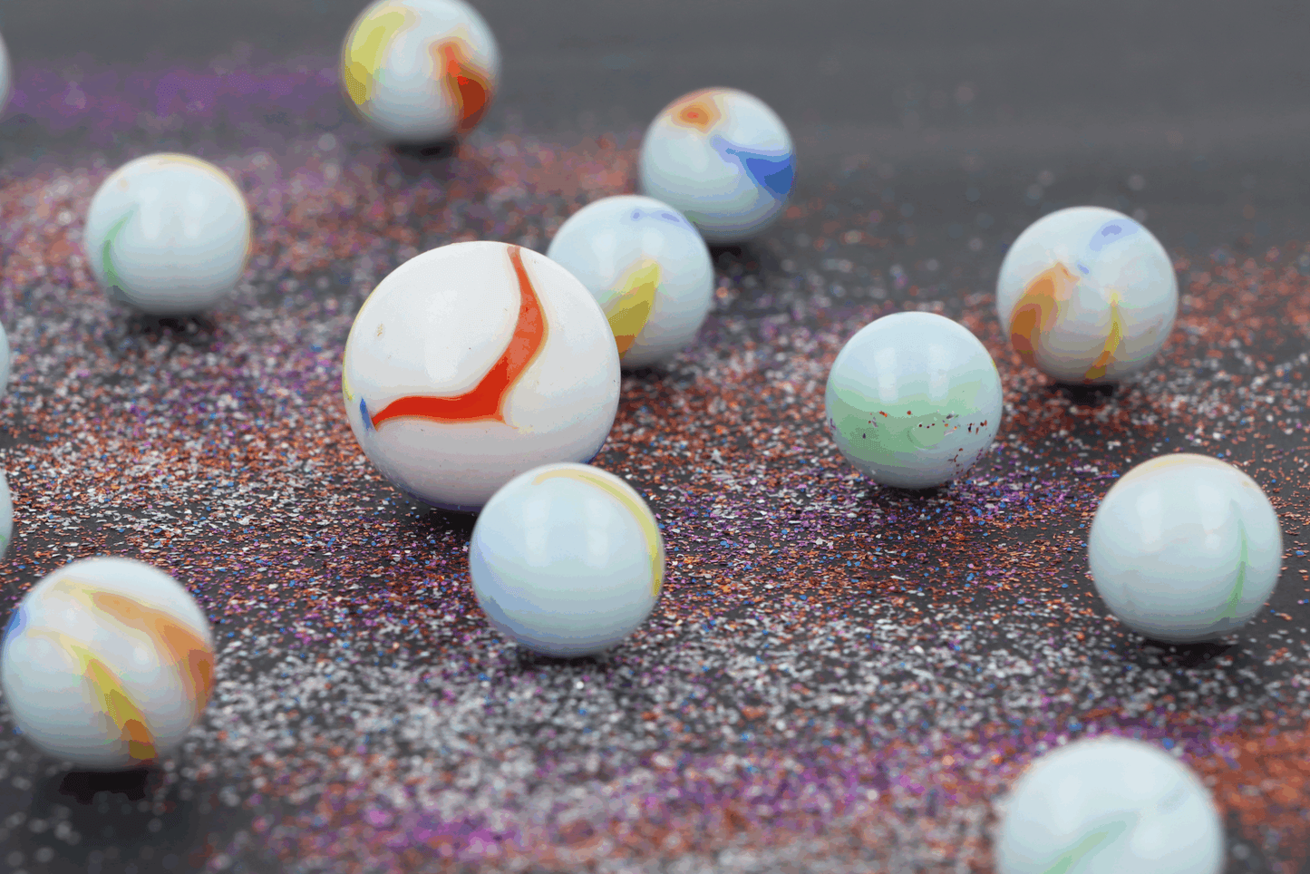 Glass Marble Nets 20pcs