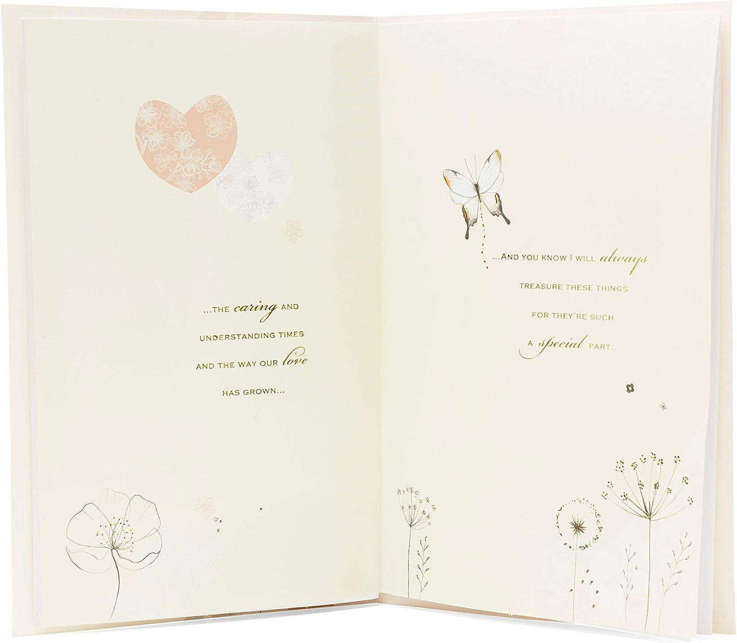 Butterflies Design Wife Birthday Card