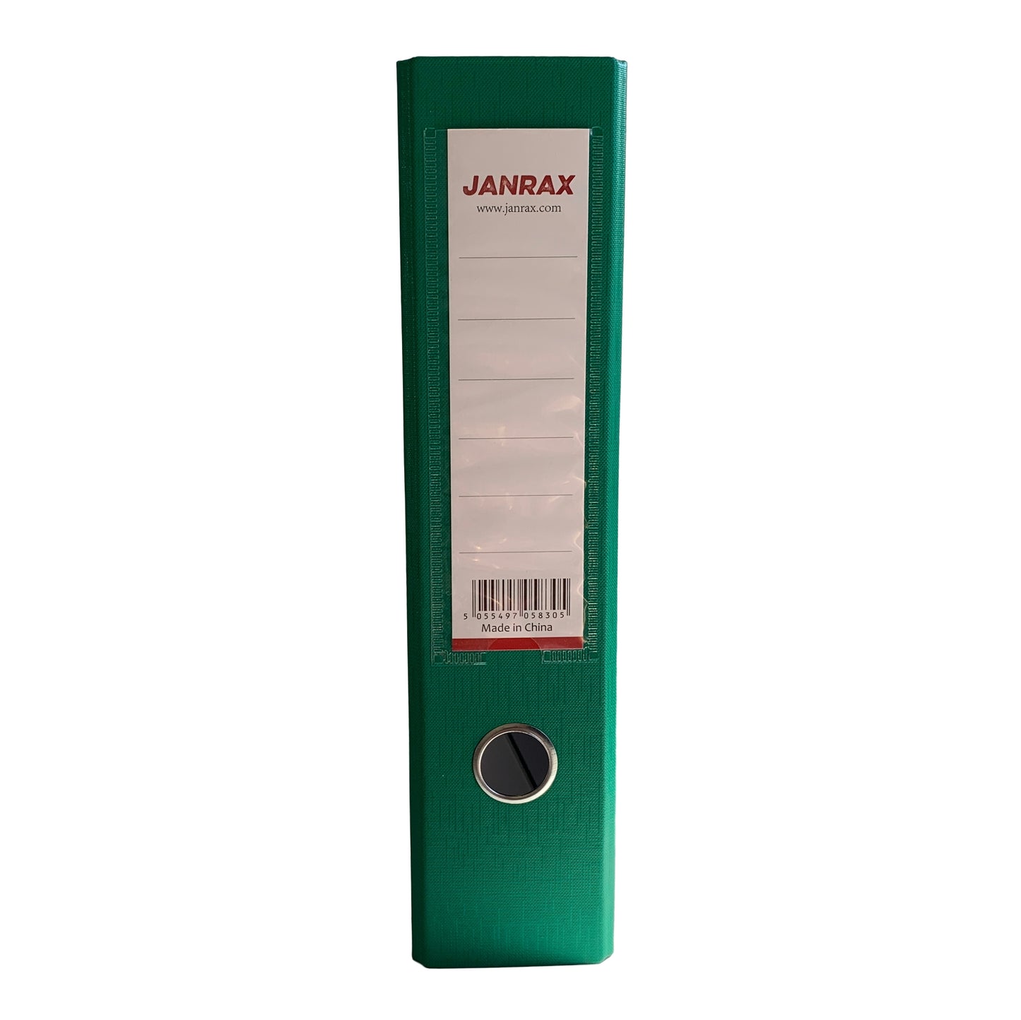 Pack of 10 A4 Green Paperbacked Lever Arch Files by Janrax