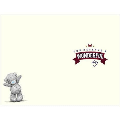 Best Daddy Happy Fathers Day Adorable Me To You Bear Card 