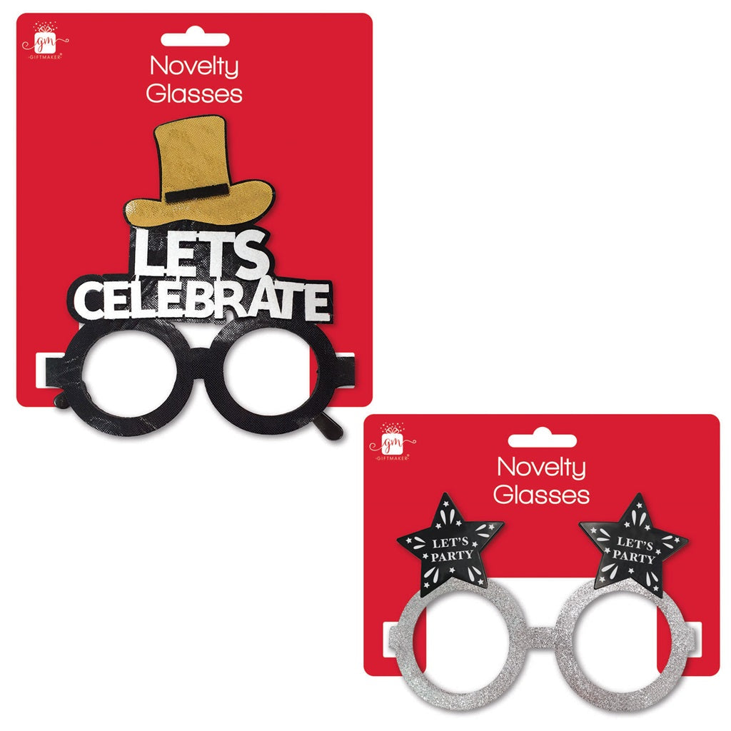 Single Novelty Christmas Glasses