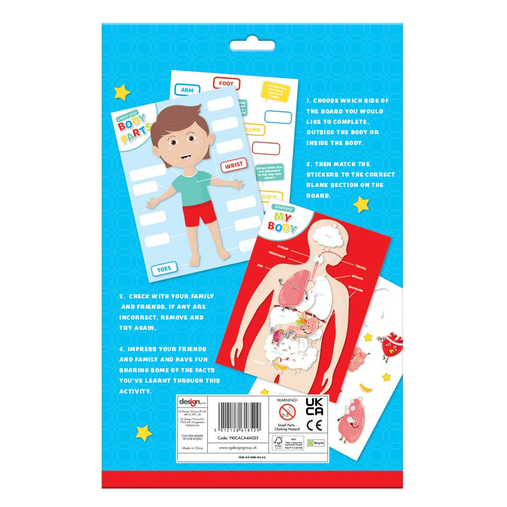 Learn Your Body Creative Kids Craft Set