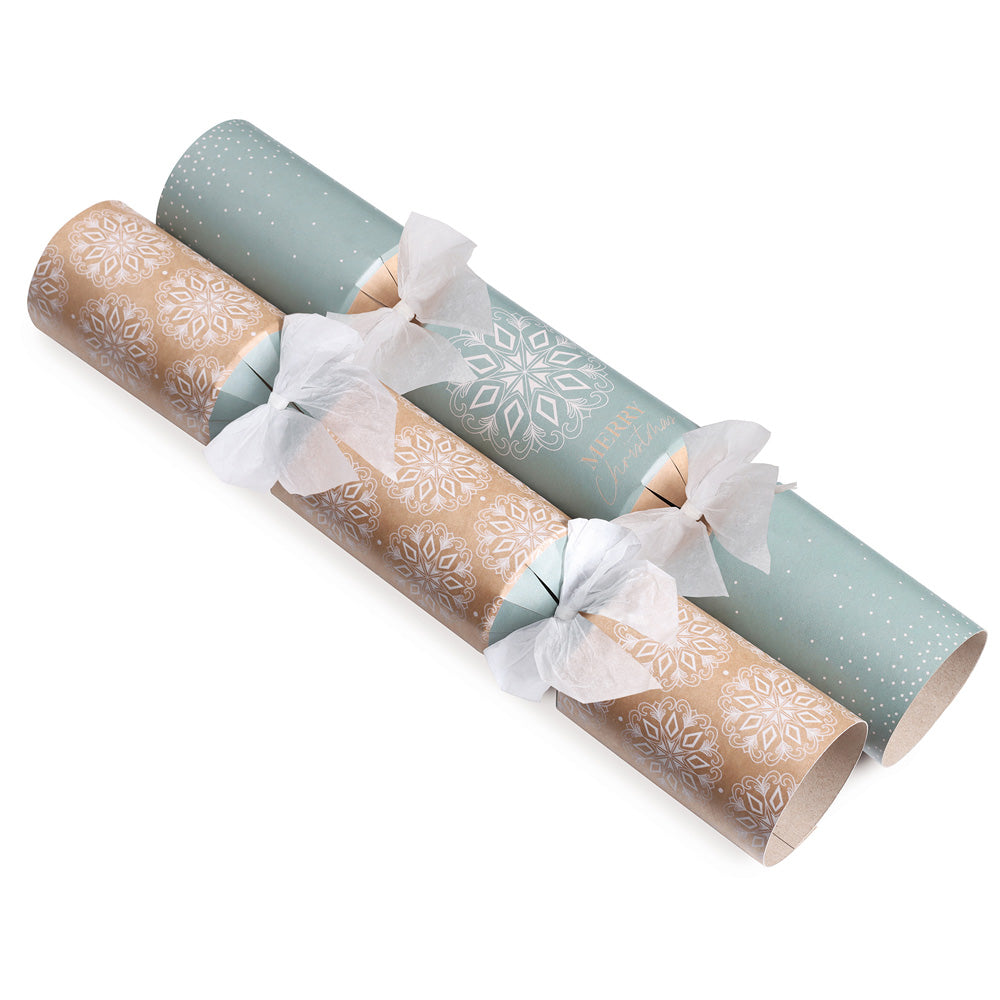 Pack of 6 14" Nordic Premium Christmas Dinner Crackers