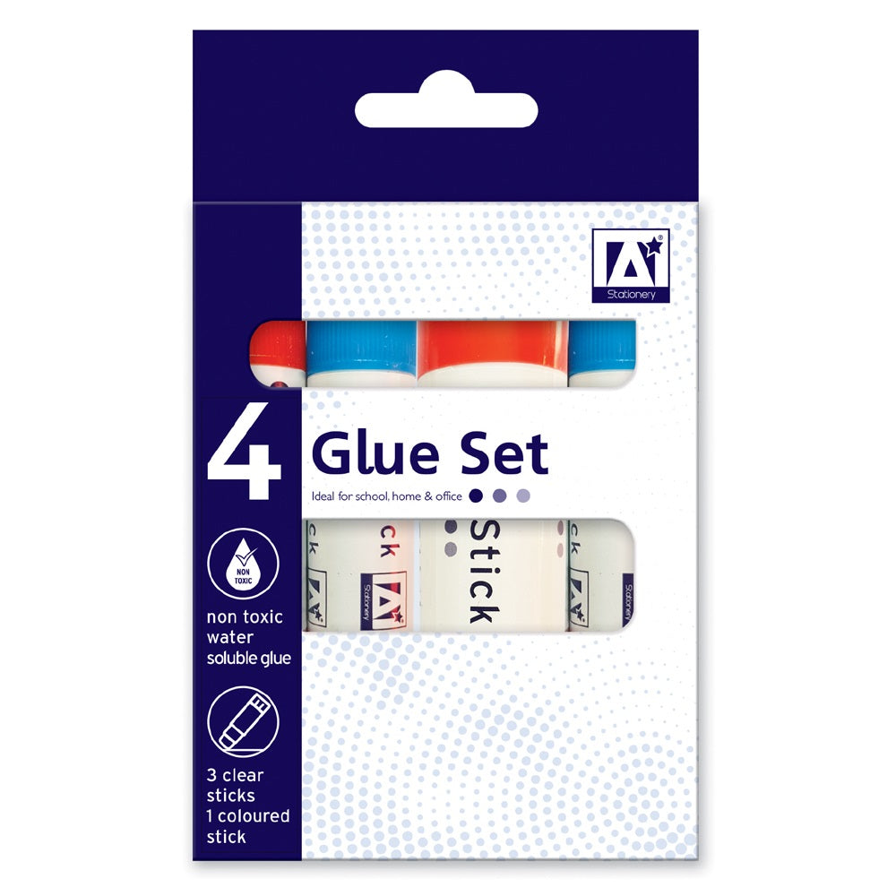 Pack of 4 Glue Sticks
