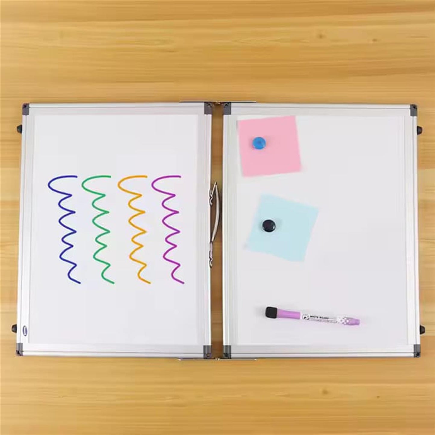 Two-Sided Desktop Magnetic Whiteboard 30 x 40cm