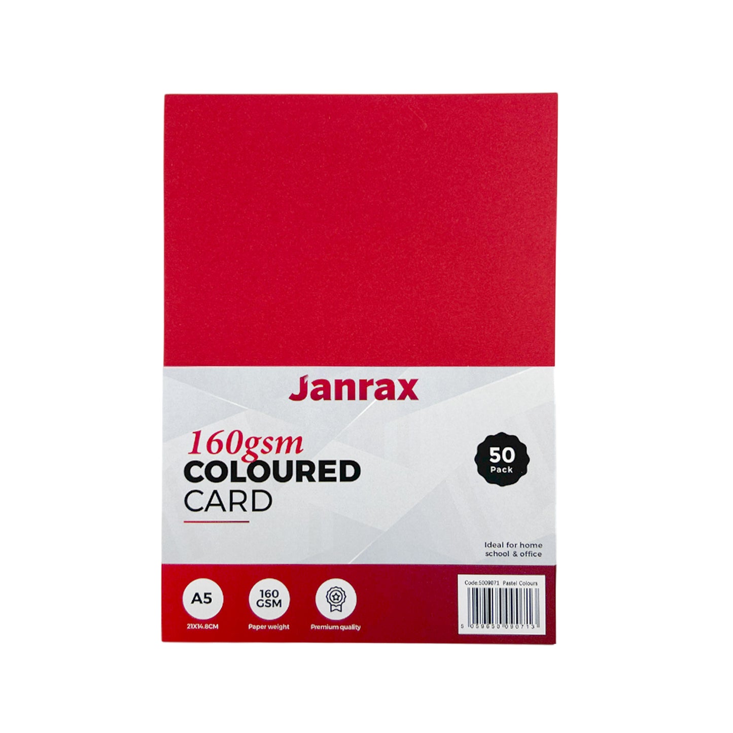 Pack of 4000 A4 Assorted Primary Coloured Card 160gsm Sheets