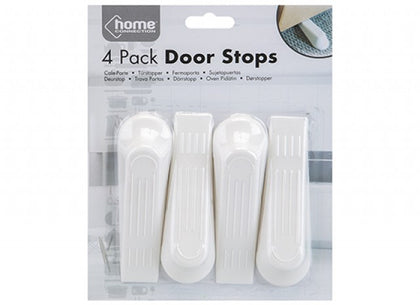 Pack of 4 White Door Stops