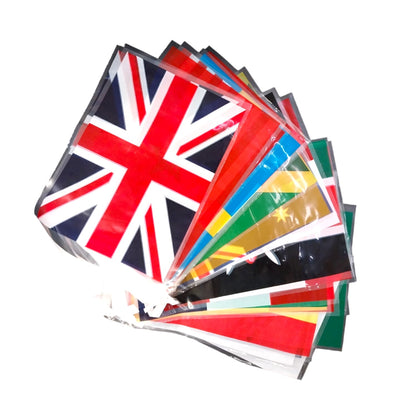 World Flags Bunting 7m with 25 Flags