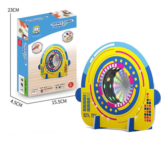 Space‑Time Tunnel DIY Educational Stem Toy with Instruction Book