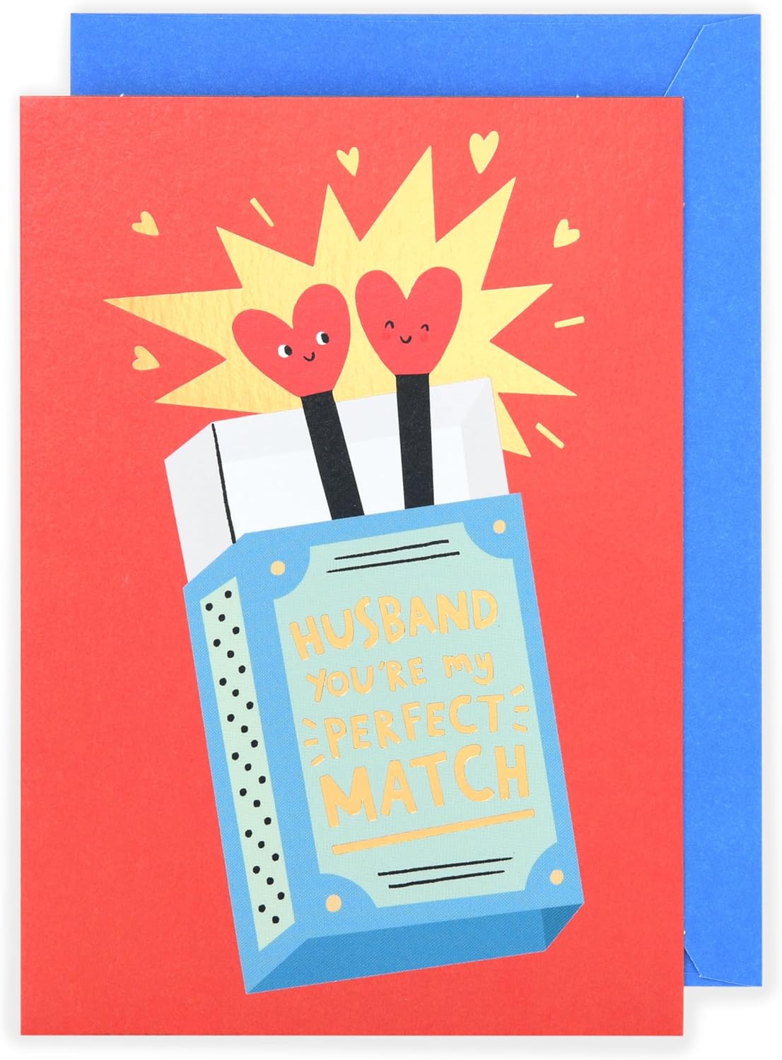 Perfect Match Design Husband Anniversary Card