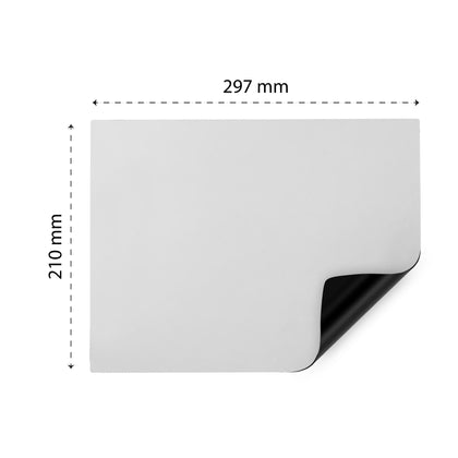 A4 Magnetic Whiteboard Dry Wipe Board