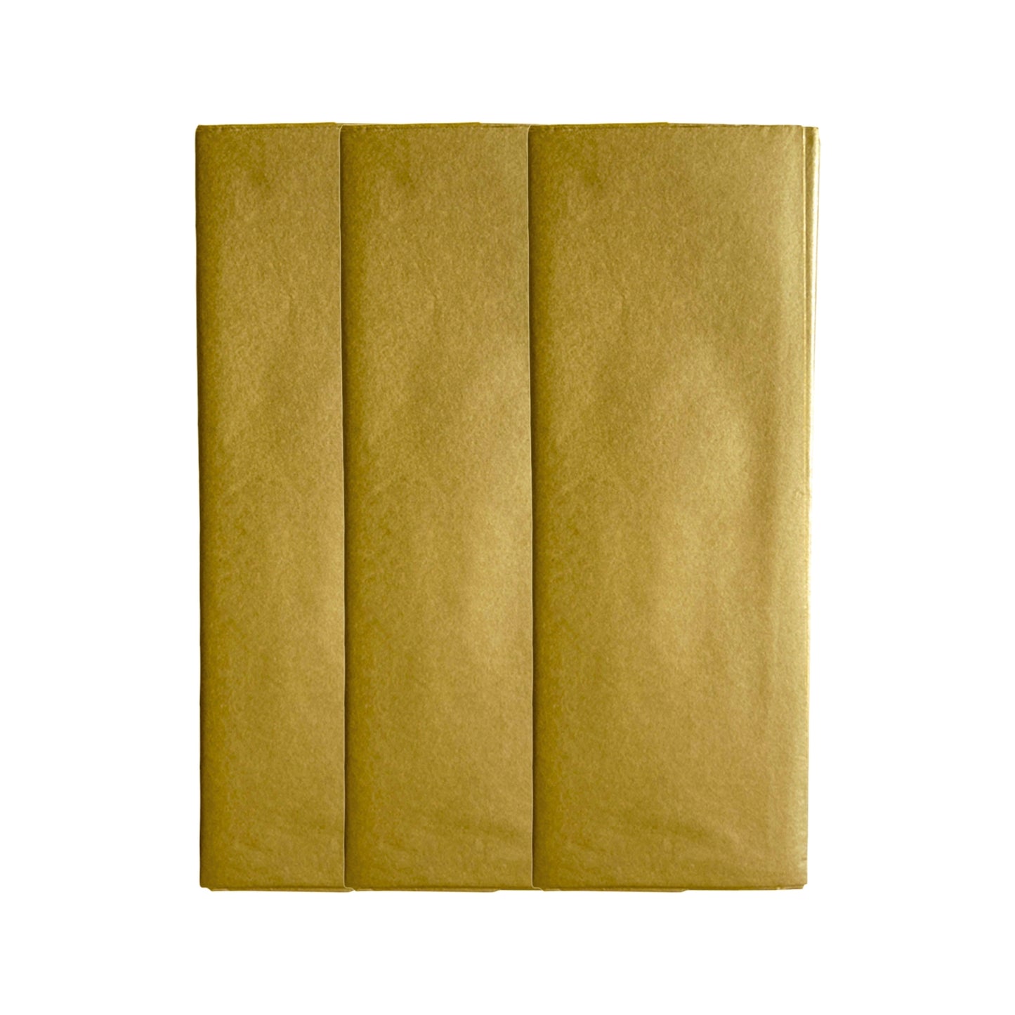 Pack of 200 Metallic Gold Acid Free 50 x 70cm Tissue Paper Sheets