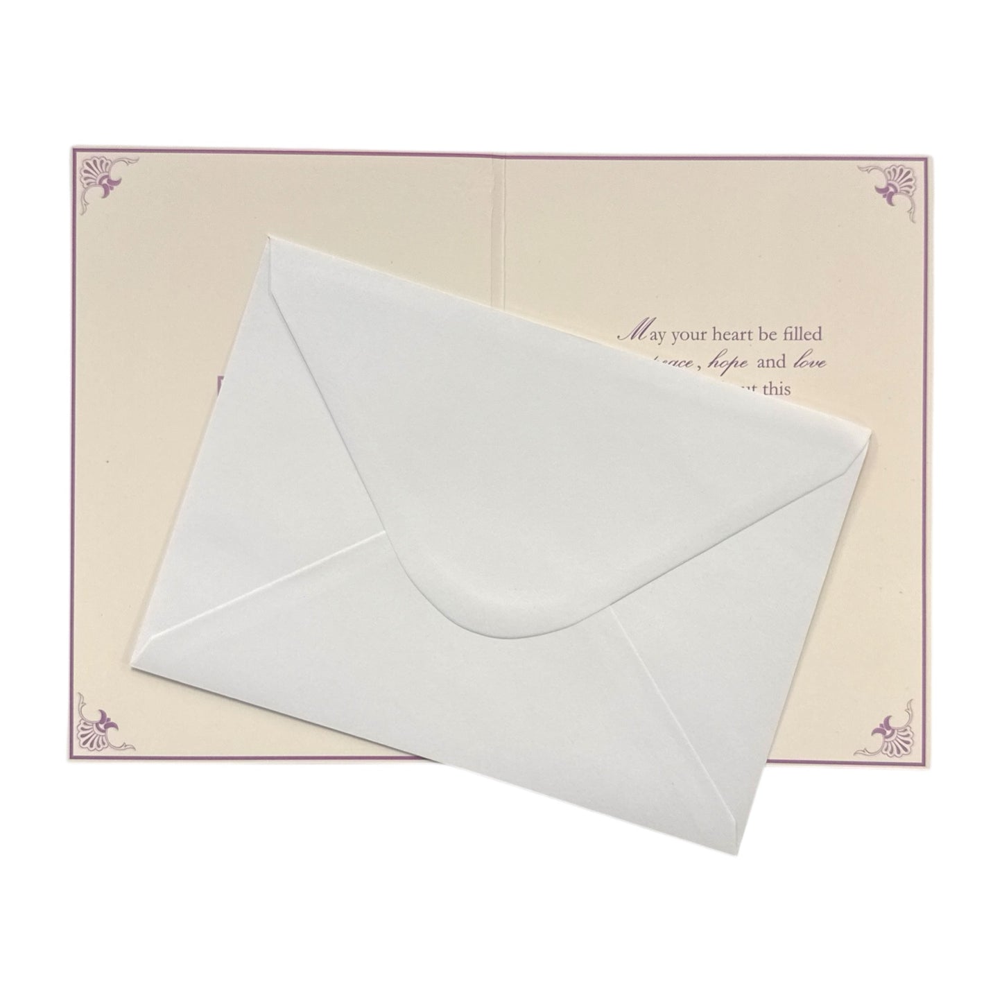 To Both Of You Yellow Floral Cross Design Easter Card