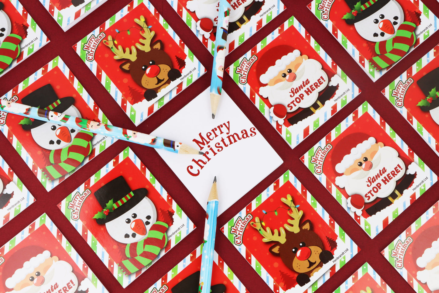 Pack of 12 Christmas Notebooks