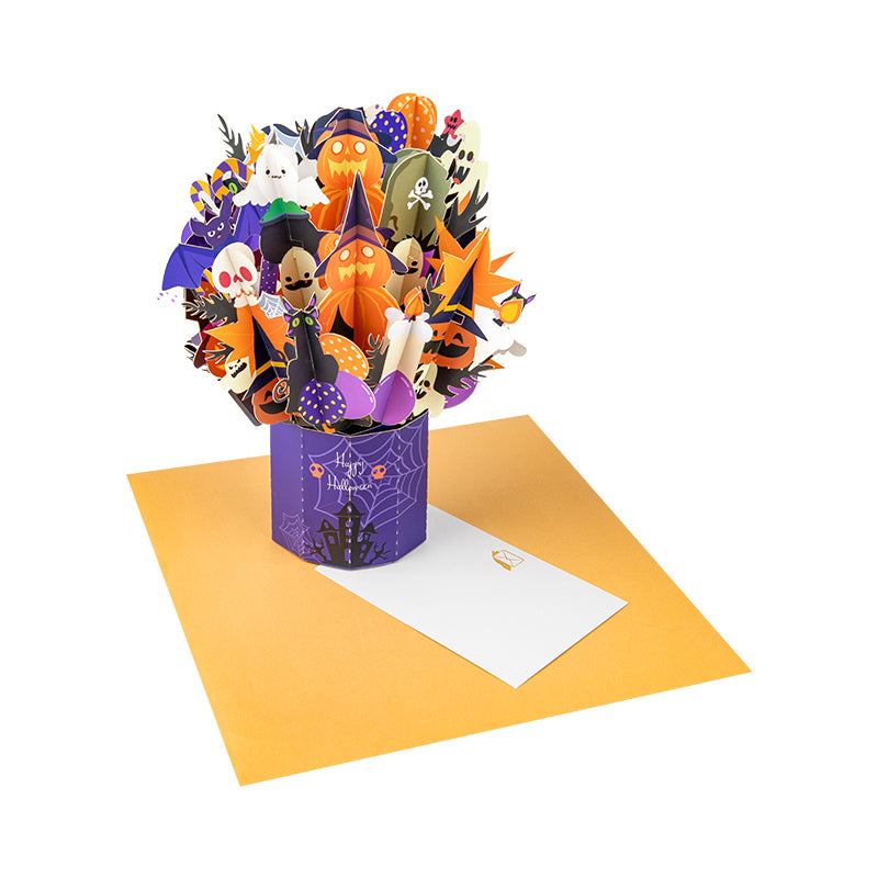Haunted Magic A 3D Pop Up Halloween Card