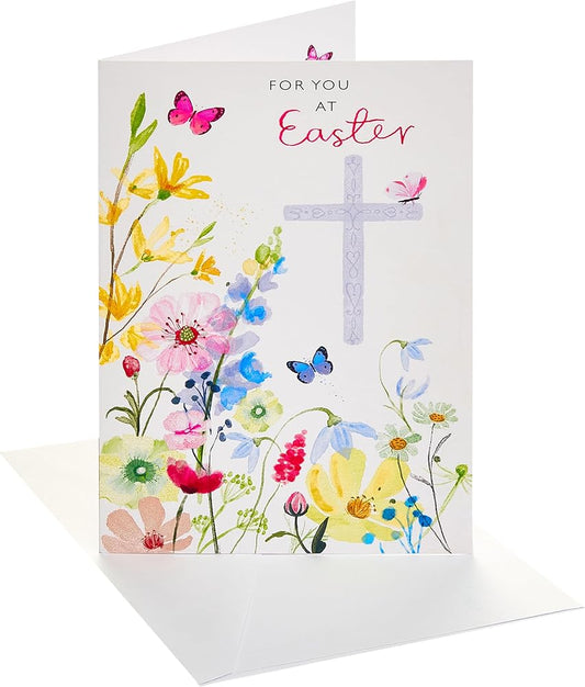 Cross Design Easter Card