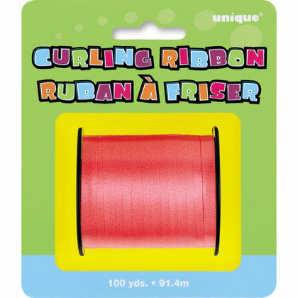 Red Curling Ribbon 500 yds