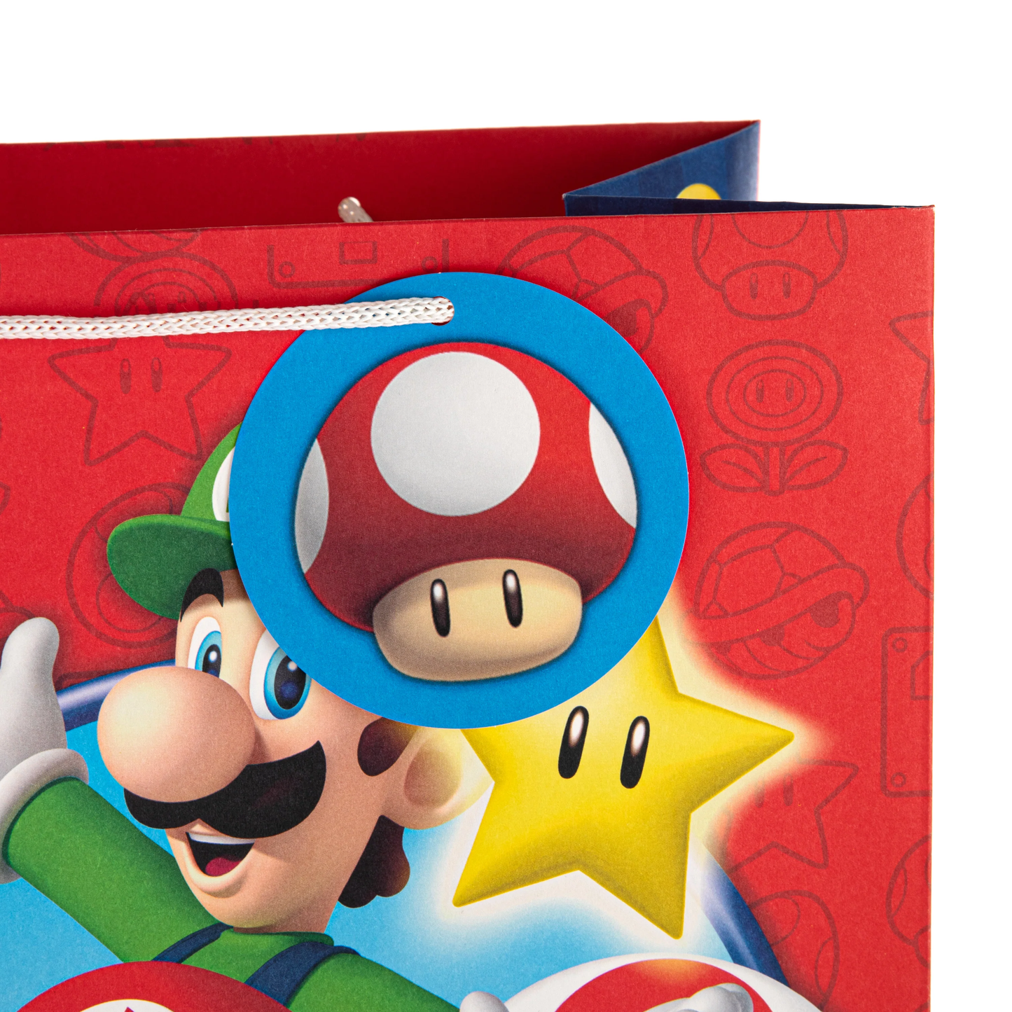 Super Mario Design Nintendo Large Gift Bag For Birthday, Christmas