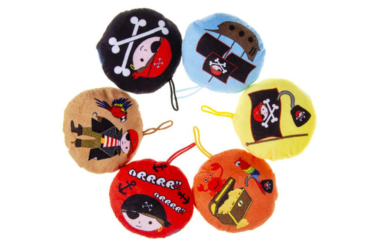 Single Plush Pirate 10cm