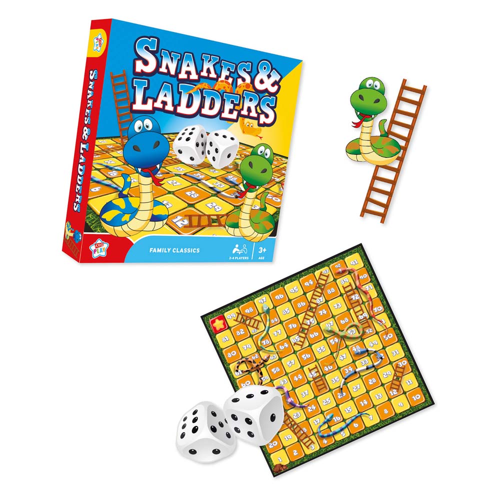 Snakes And Ladders Family Game