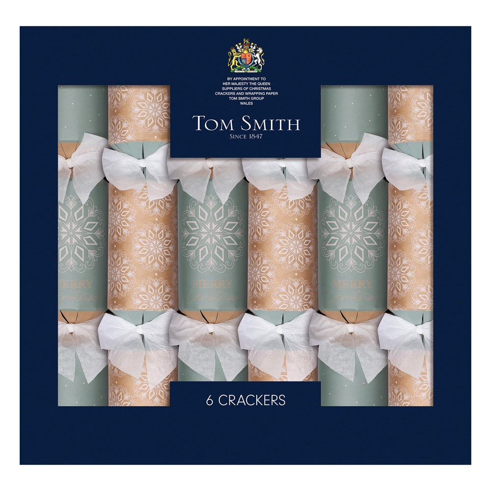 Pack of 6 14" Nordic Premium Christmas Dinner Crackers