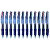 Pack of 12 Janrax 4 Coloured Ballpoint Pens - Colour Ball Pens