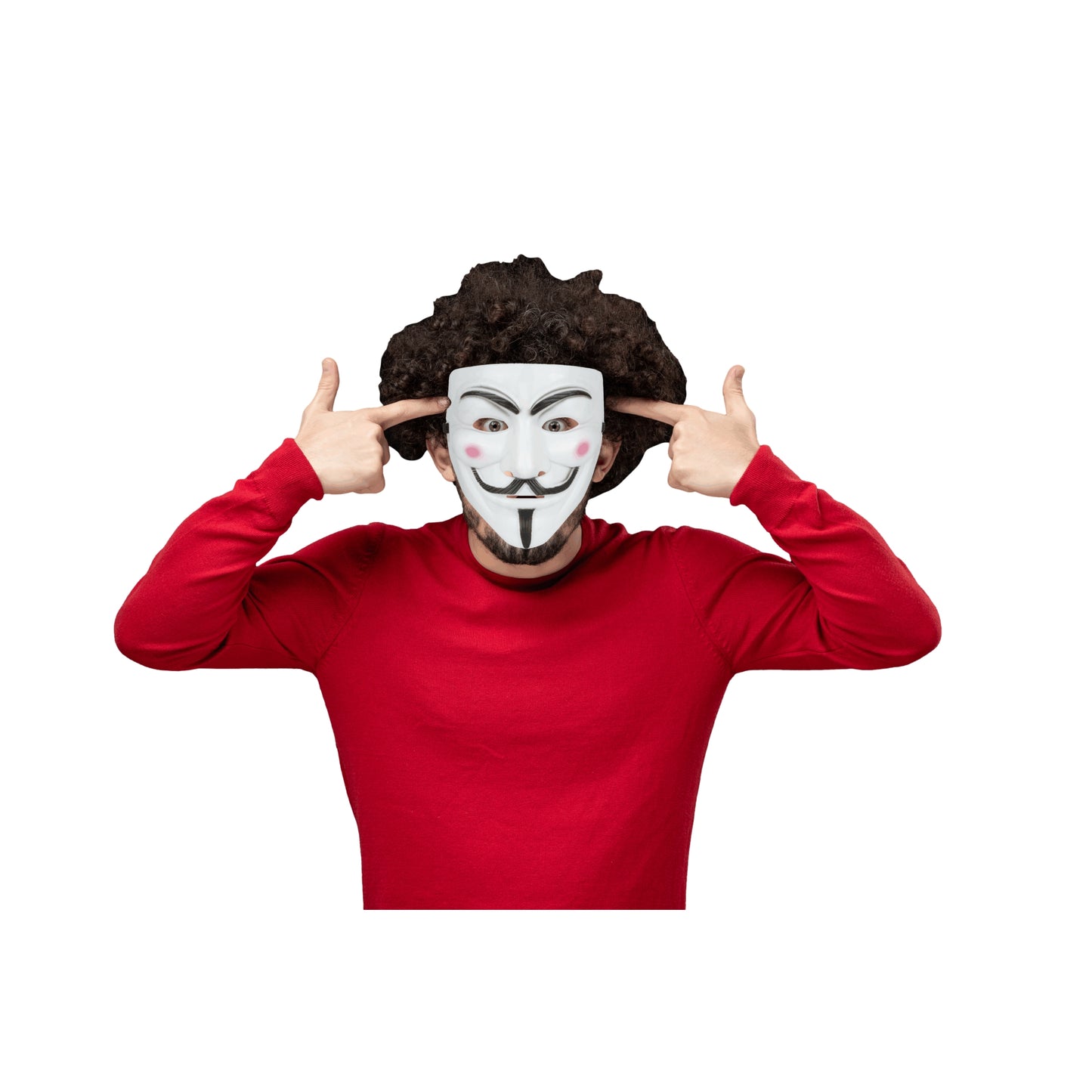 Anonymous Vendetta Mask - Fancy Dress Halloween Mask