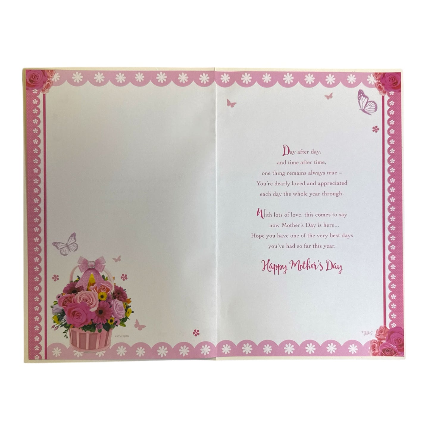 To A Special Mum Traditional Flower Bouquet Mother's Day Boxed Card