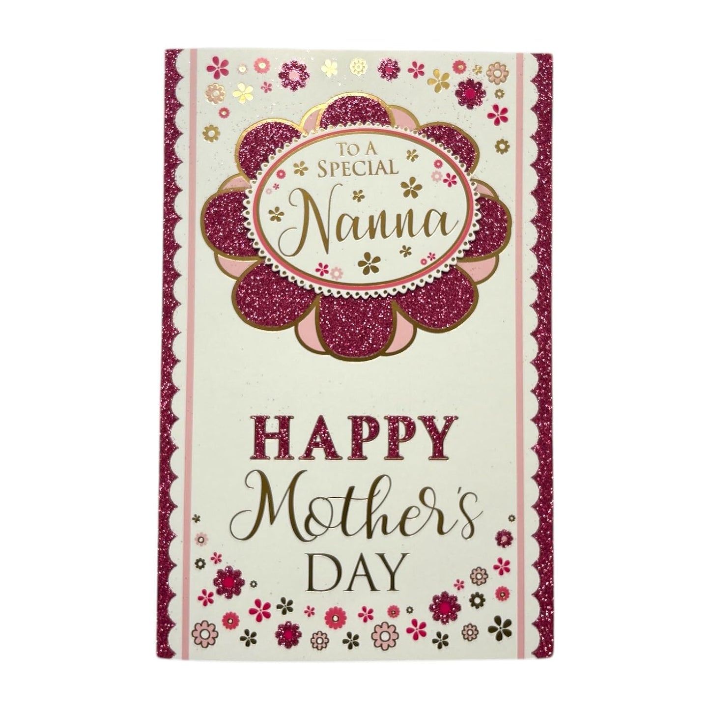 To A Special Nanna Flower Head Design Mother's Day Card