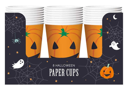 Pack of 8 Halloween Design Cups