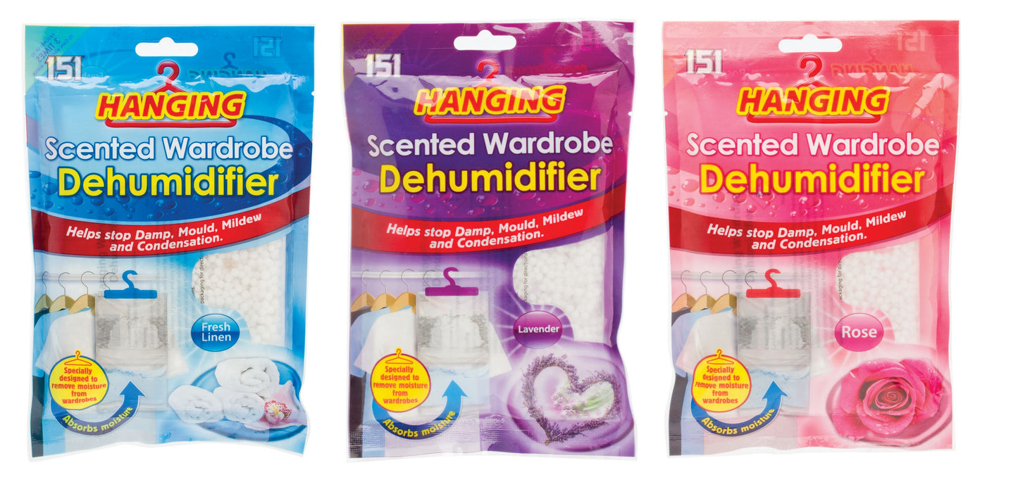 Single Scented Hanging Wardrobe Dehumidifier