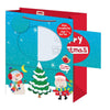 Pack of 6 Novelty Large Magic Christmas Bags